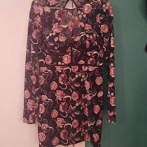 Nastygal floral dress